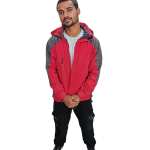 Red & Grey - Mountian Jacket