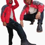 Red & Grey - Mountian Jacket