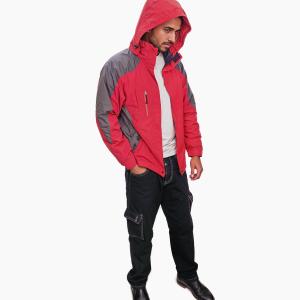 Red & Grey - Mountian Jacket